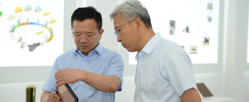 保鈔公司董事長(zhǎng)孟文喜到中國(guó)樂(lè)凱走訪交流